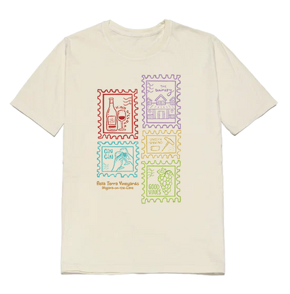 Wine Country Stamp T-Shirt